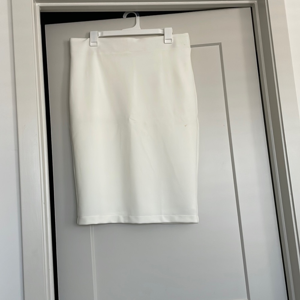 Cream skirt size 12.